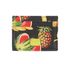 Dolce & Gabbana Fruit Card Holder, &pound;50, Accessories, Black/Green/Red/Yellow, Leather, Front view